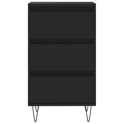 Sideboard Black 40x35x70 cm Engineered Wood