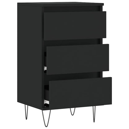 Sideboard Black 40x35x70 cm Engineered Wood