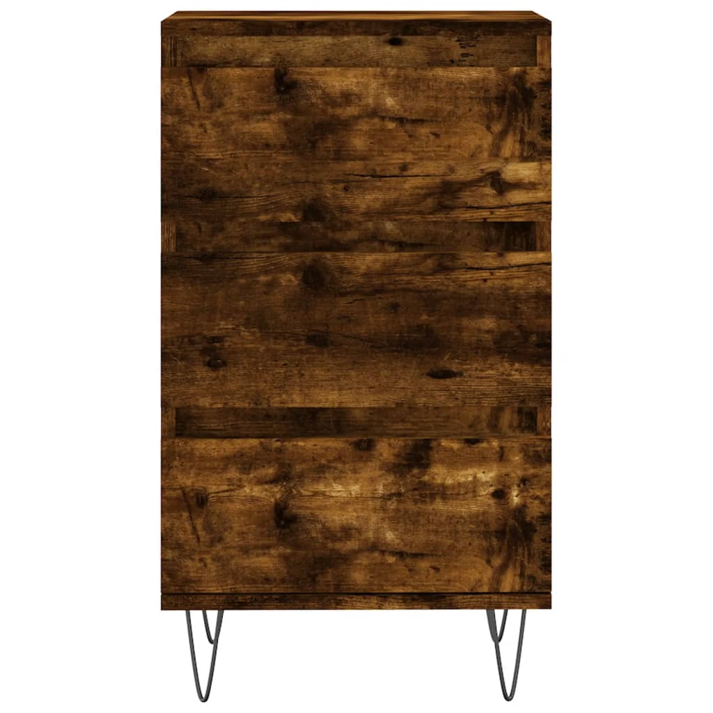 Sideboard Smoked Oak 40x35x70 cm Engineered Wood