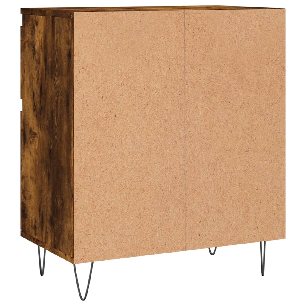 Sideboard Smoked Oak 60x35x70 cm Engineered Wood