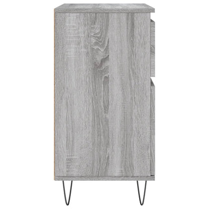 Sideboard Grey Sonoma 60x35x70 cm Engineered Wood