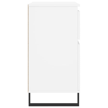 Sideboard White 60x35x70 cm Engineered Wood