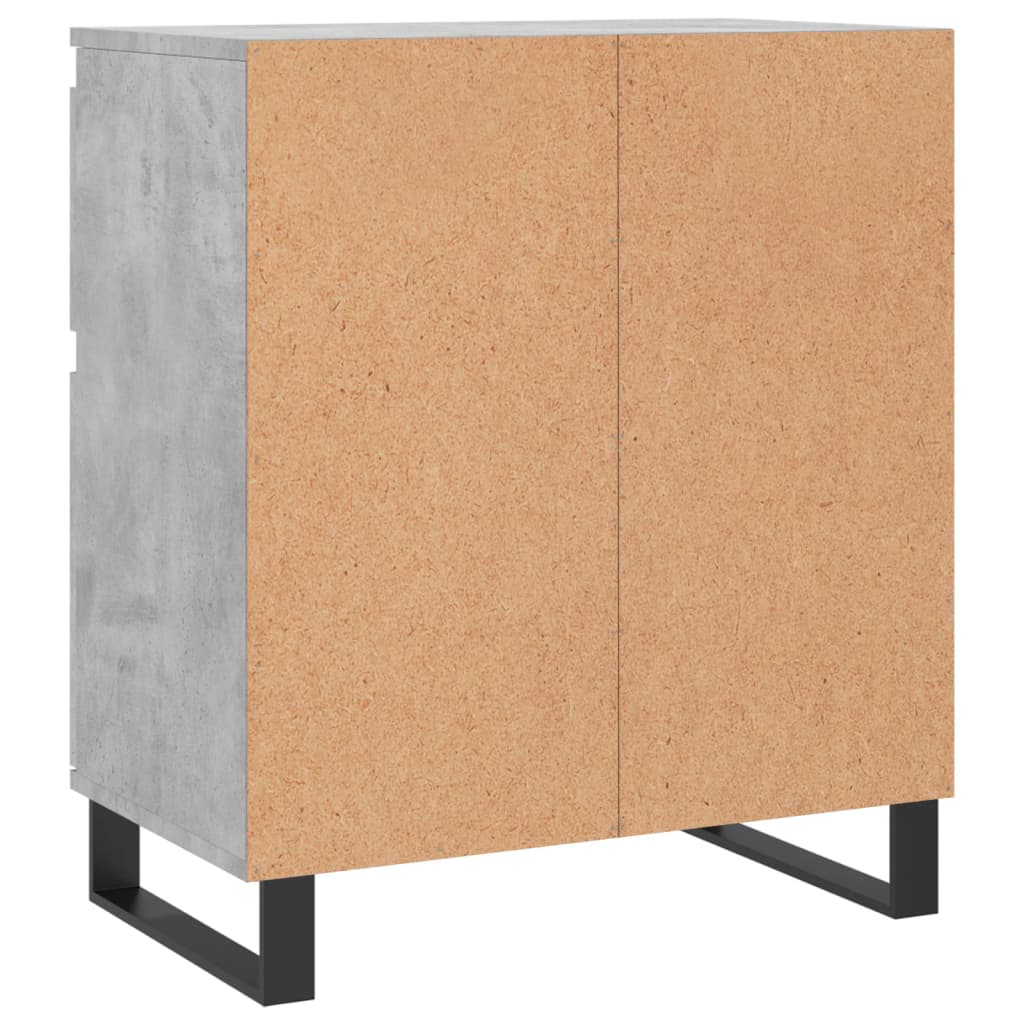 Sideboard Concrete Grey 60x35x70 cm Engineered Wood
