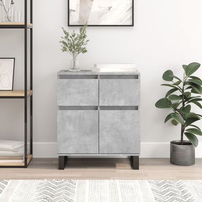 Sideboard Concrete Grey 60x35x70 cm Engineered Wood