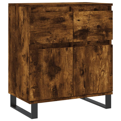 Sideboard Smoked Oak 60x35x70 cm Engineered Wood