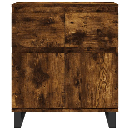 Sideboard Smoked Oak 60x35x70 cm Engineered Wood