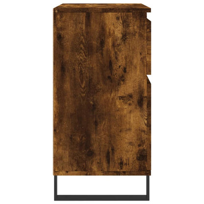 Sideboard Smoked Oak 60x35x70 cm Engineered Wood
