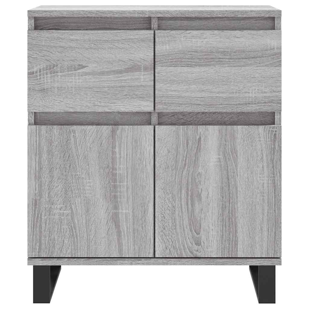 Sideboard Grey Sonoma 60x35x70 cm Engineered Wood