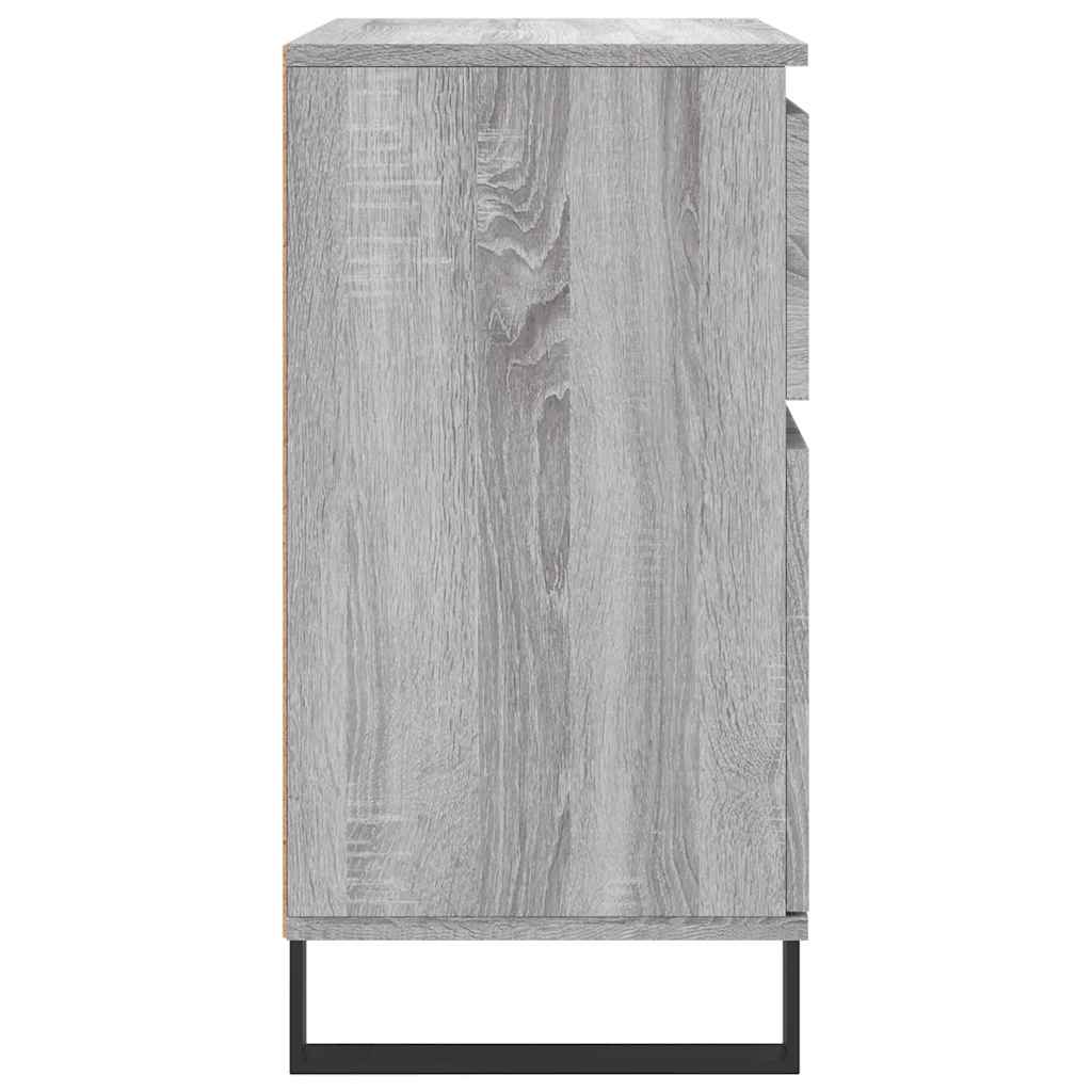 Sideboard Grey Sonoma 60x35x70 cm Engineered Wood