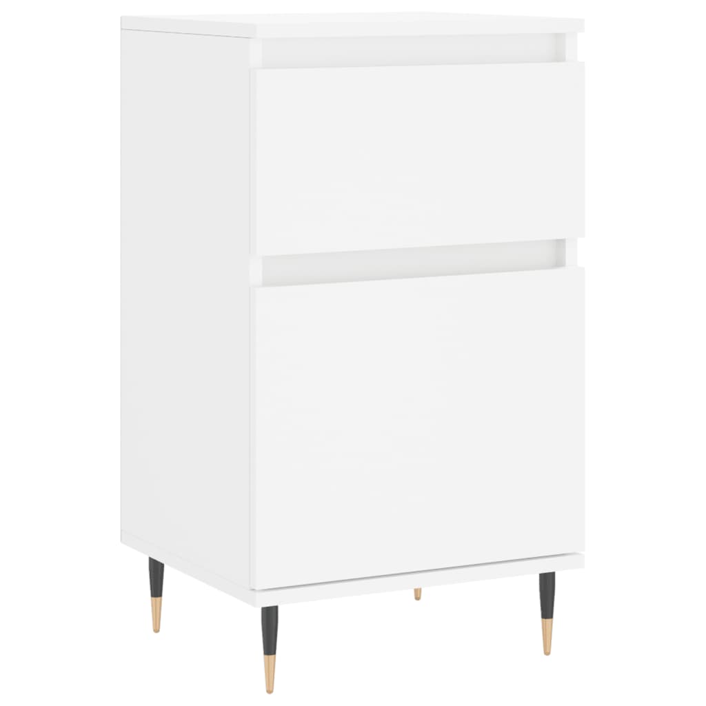 Sideboard White 40x35x70 cm Engineered Wood
