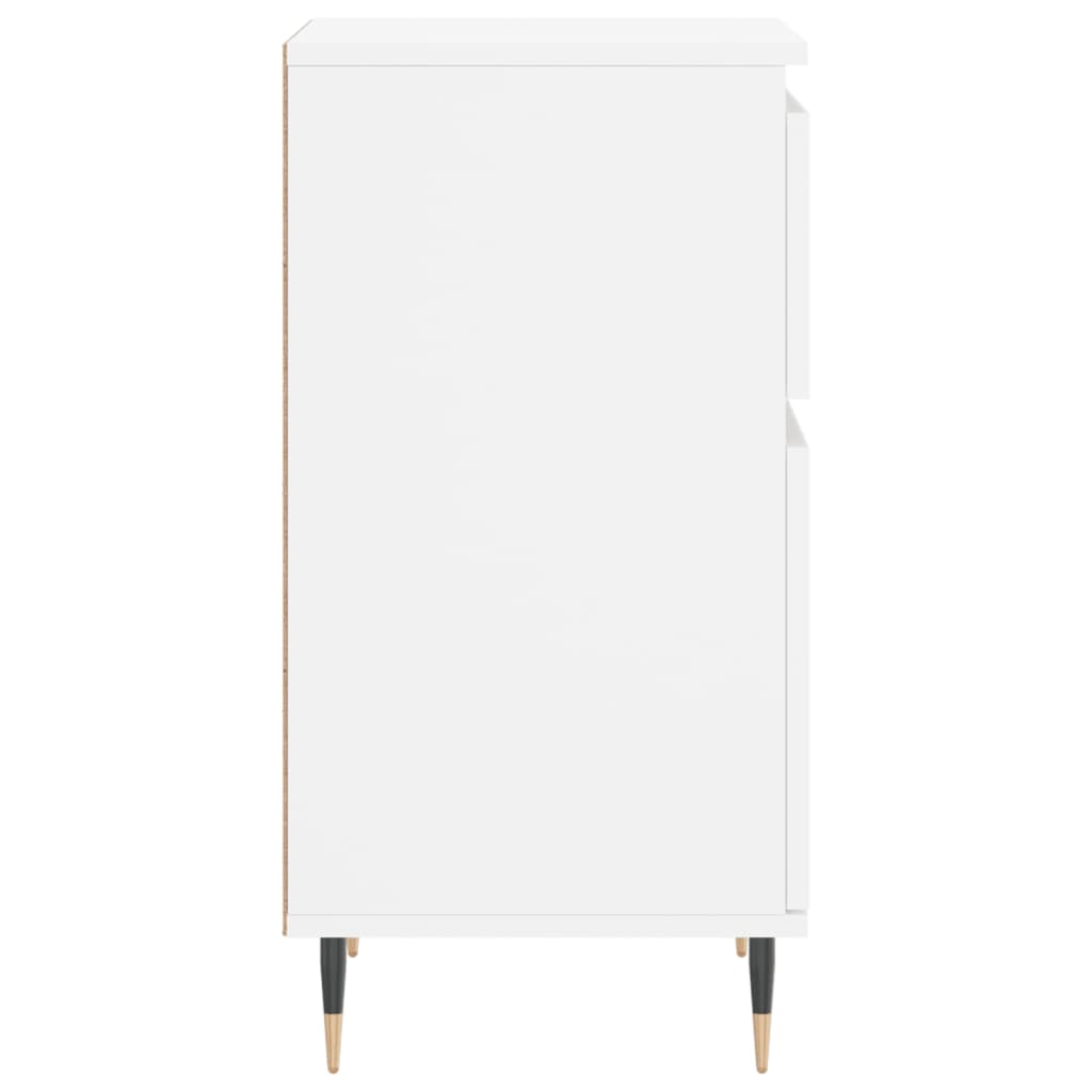 Sideboard White 40x35x70 cm Engineered Wood