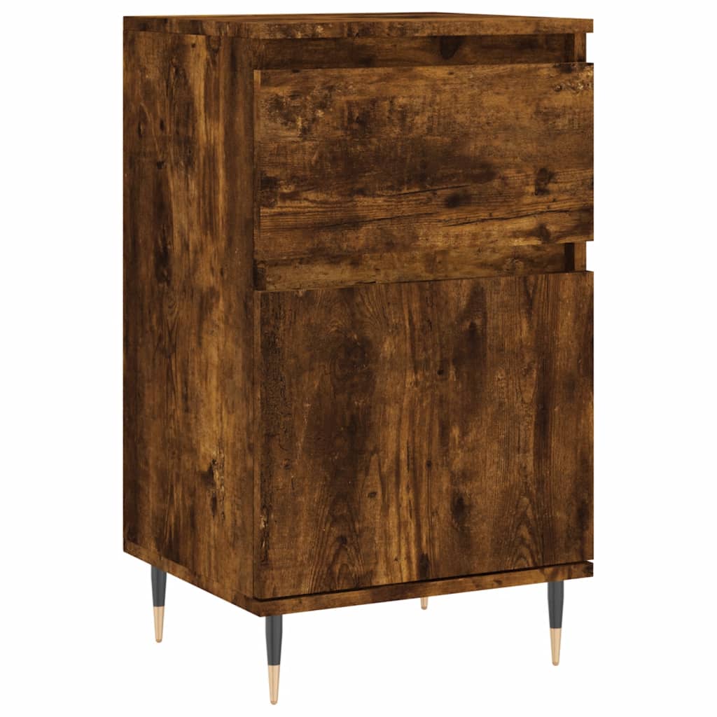 Sideboard Smoked Oak 40x35x70 cm Engineered Wood