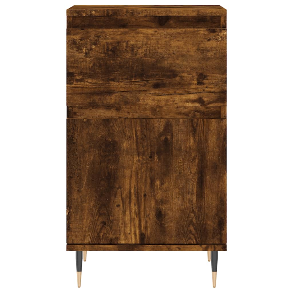 Sideboards 2 pcs Smoked Oak 40x35x70 cm Engineered Wood