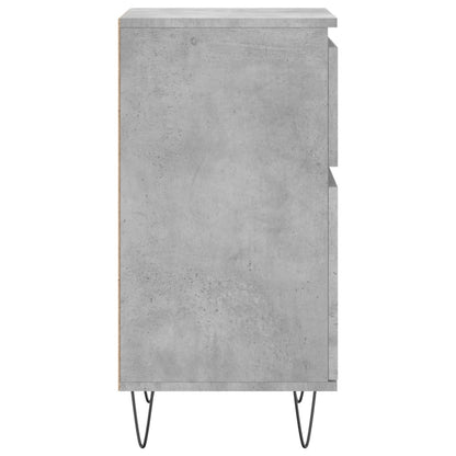 Sideboards 2 pcs Concrete Grey 40x35x70 cm Engineered Wood