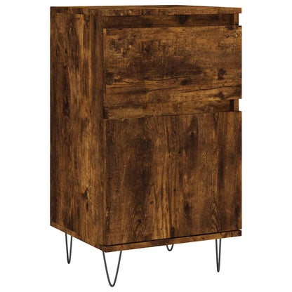 Sideboard Smoked Oak 40x35x70 cm Engineered Wood
