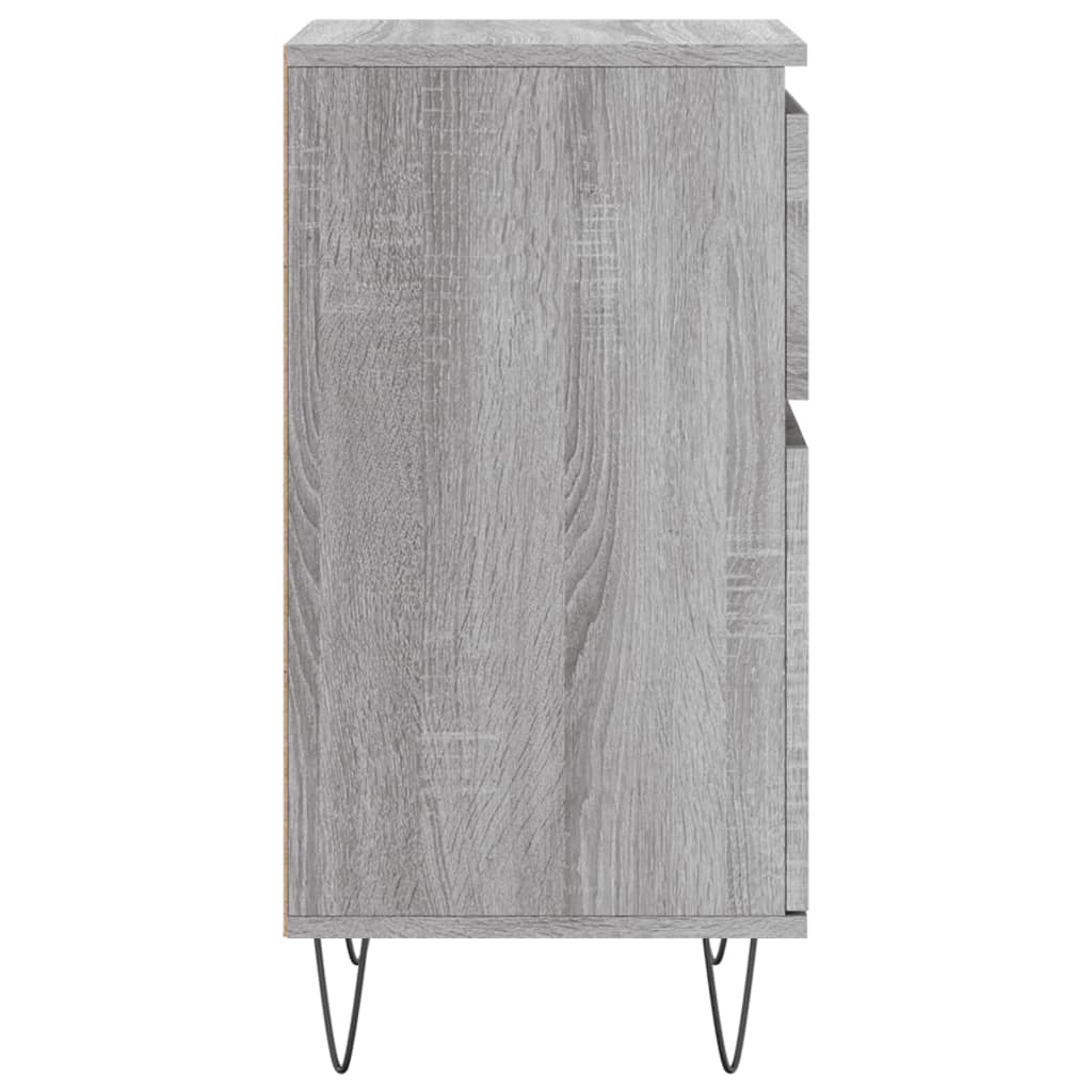 Sideboard Grey Sonoma 40x35x70 cm Engineered Wood