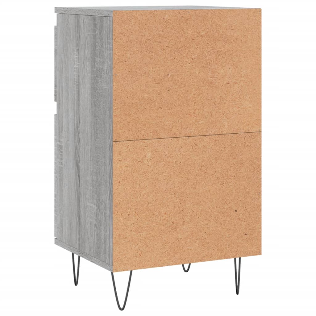 Sideboard Grey Sonoma 40x35x70 cm Engineered Wood