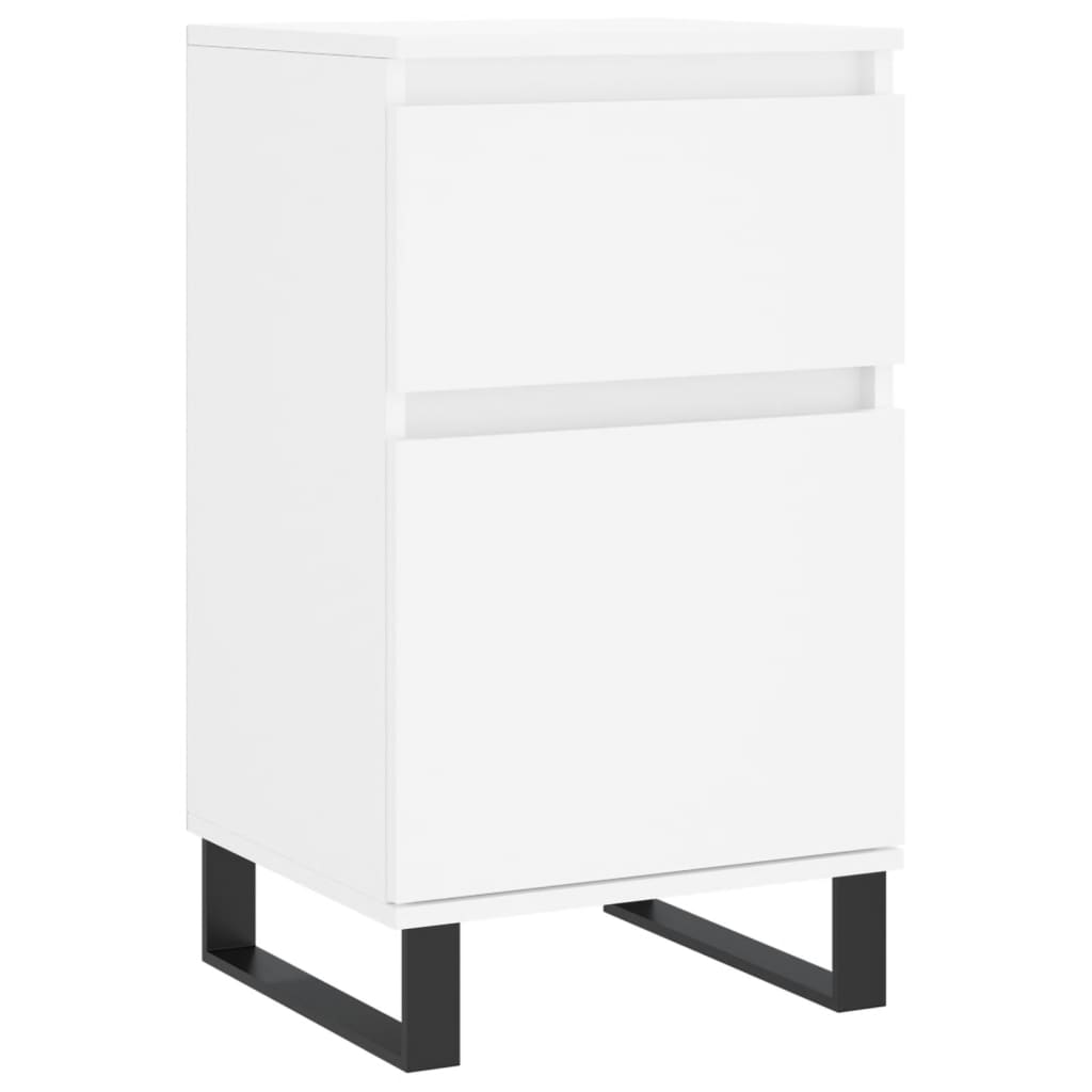 Sideboards 2 pcs White 40x35x70 cm Engineered Wood