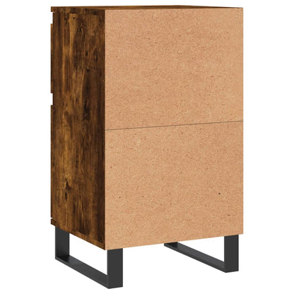 Sideboard Smoked Oak 40x35x70 cm Engineered Wood