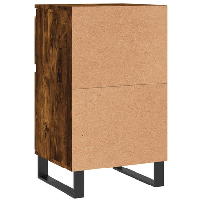 Sideboards 2 pcs Smoked Oak 40x35x70 cm Engineered Wood