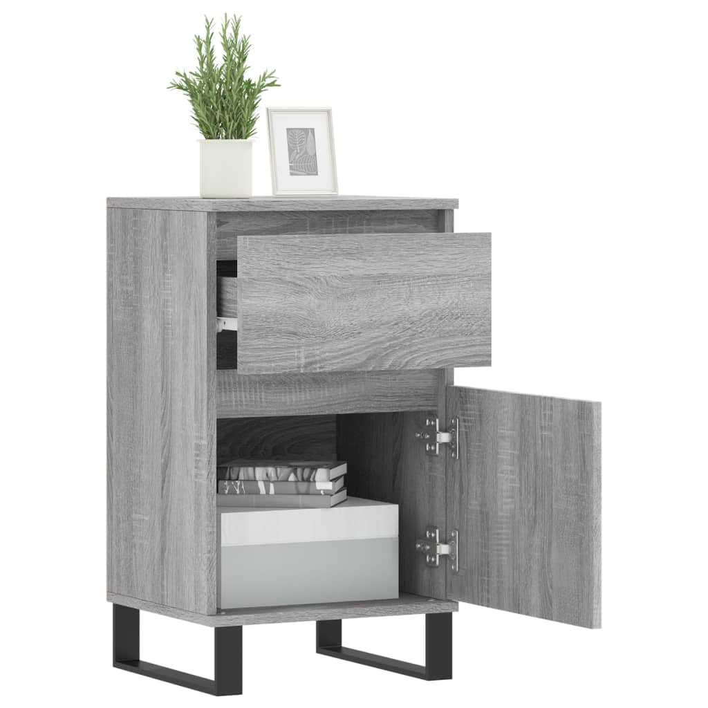 Sideboard Grey Sonoma 40x35x70 cm Engineered Wood