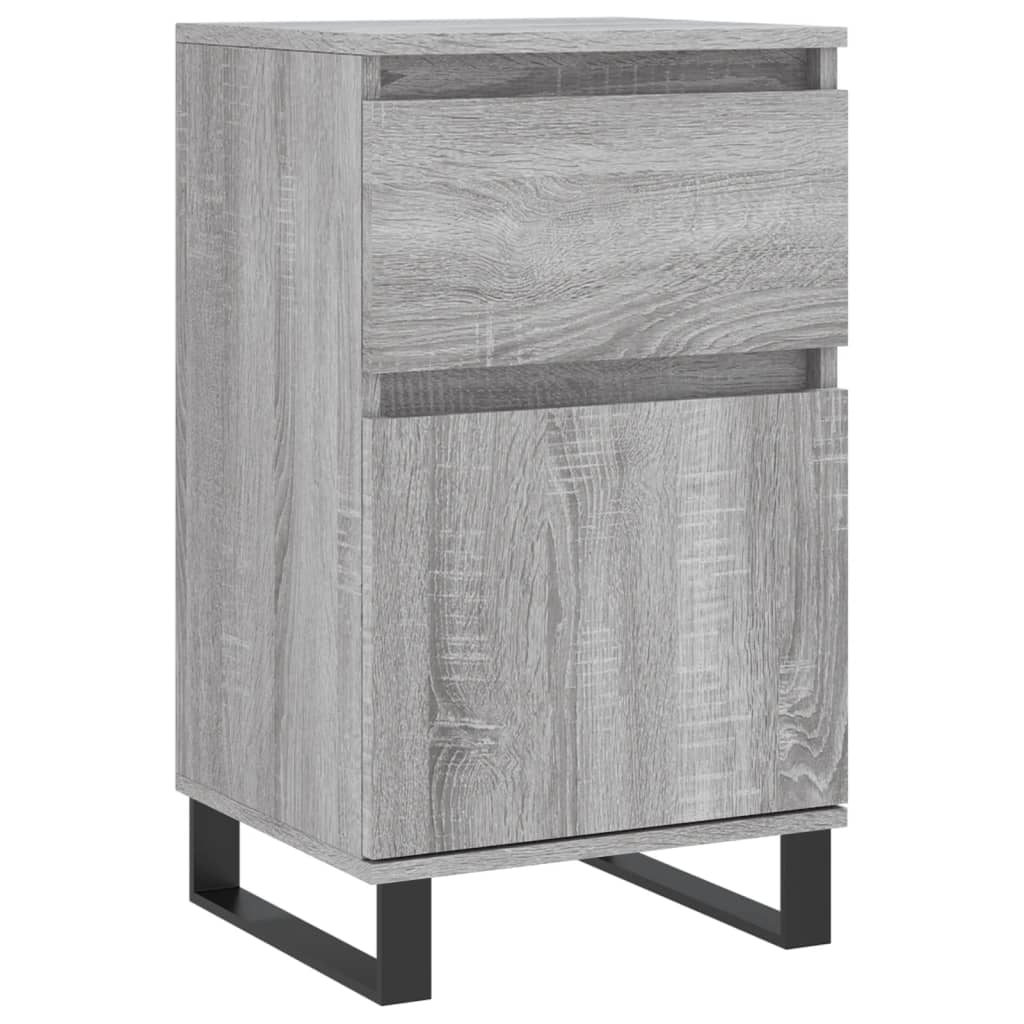 Sideboards 2 pcs Grey Sonoma 40x35x70 cm Engineered Wood