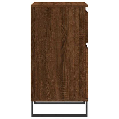 Sideboards 2 pcs Brown Oak 40x35x70 cm Engineered Wood