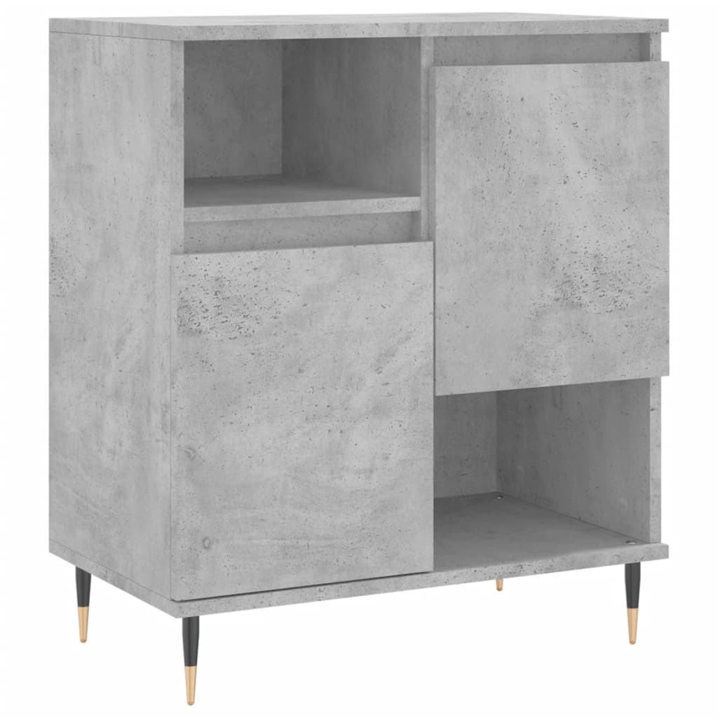 Sideboard Concrete Grey 60x35x70 cm Engineered Wood