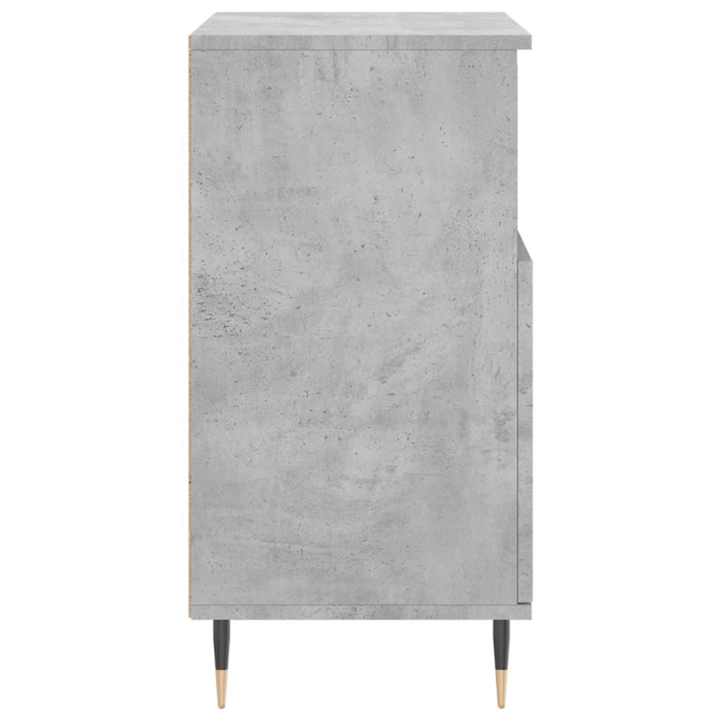Sideboard Concrete Grey 60x35x70 cm Engineered Wood