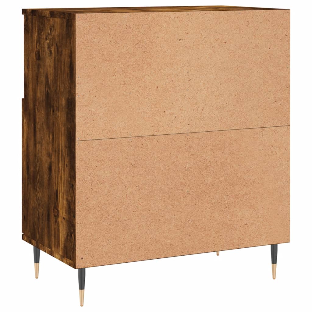 Sideboard Smoked Oak 60x35x70 cm Engineered Wood