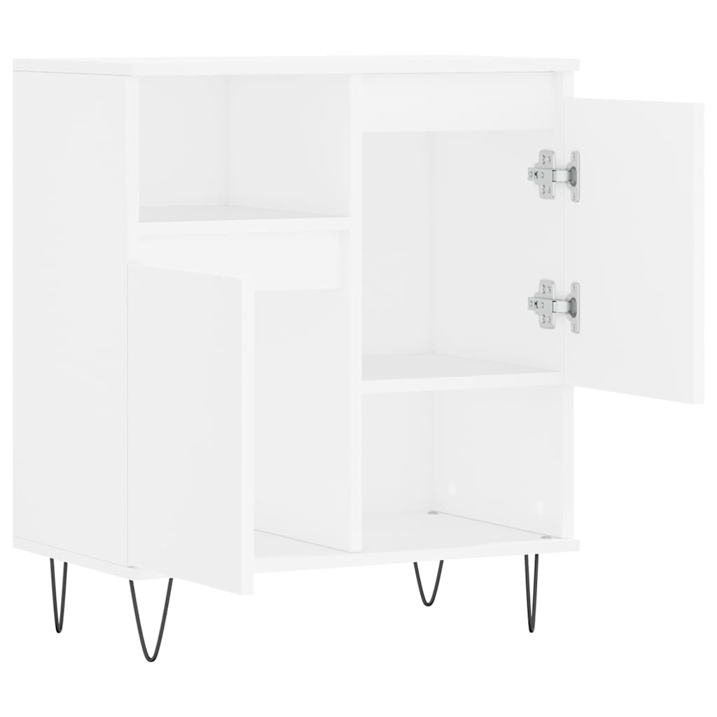 Sideboard White 60x35x70 cm Engineered Wood