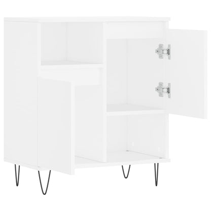 Sideboard White 60x35x70 cm Engineered Wood