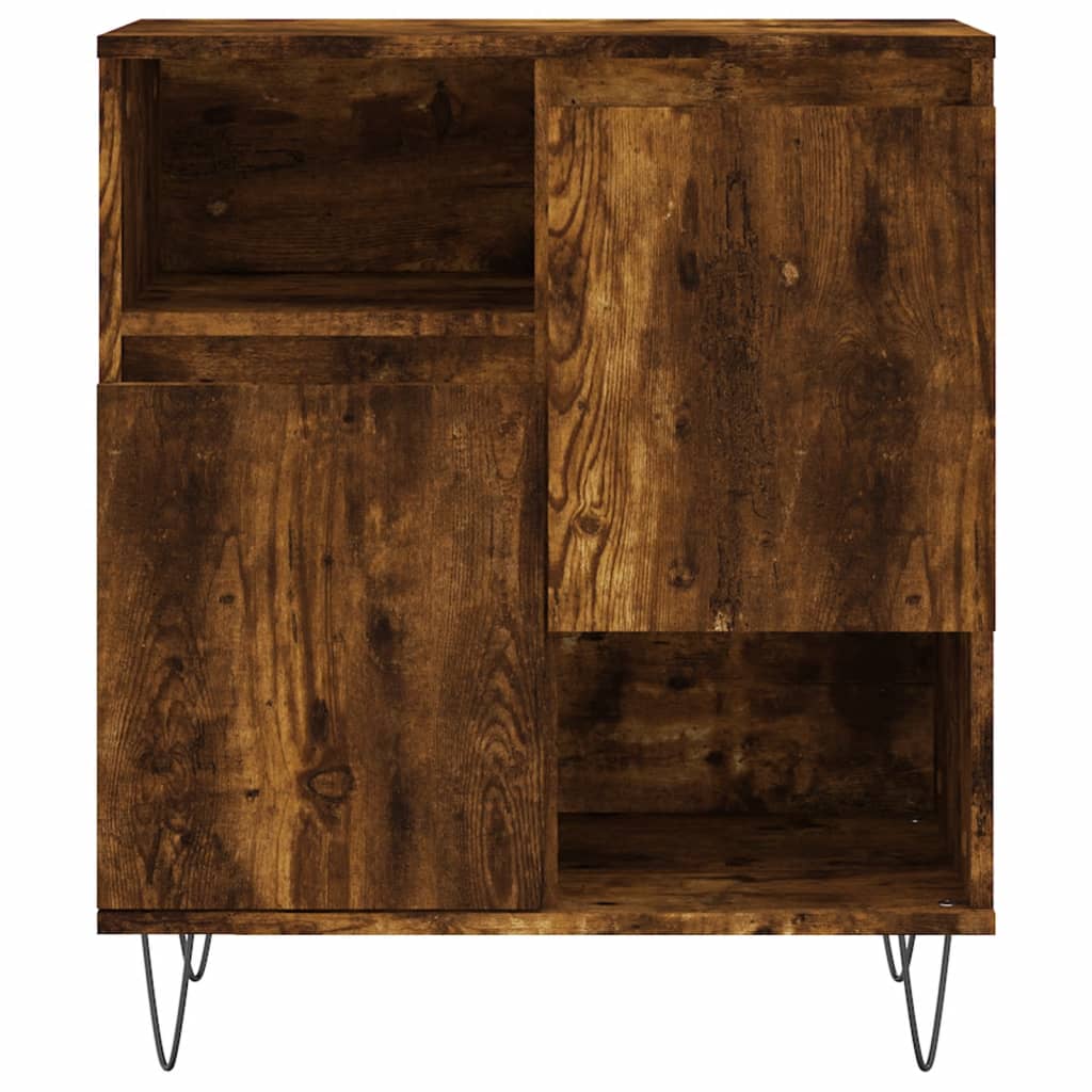 Sideboard Smoked Oak 60x35x70 cm Engineered Wood