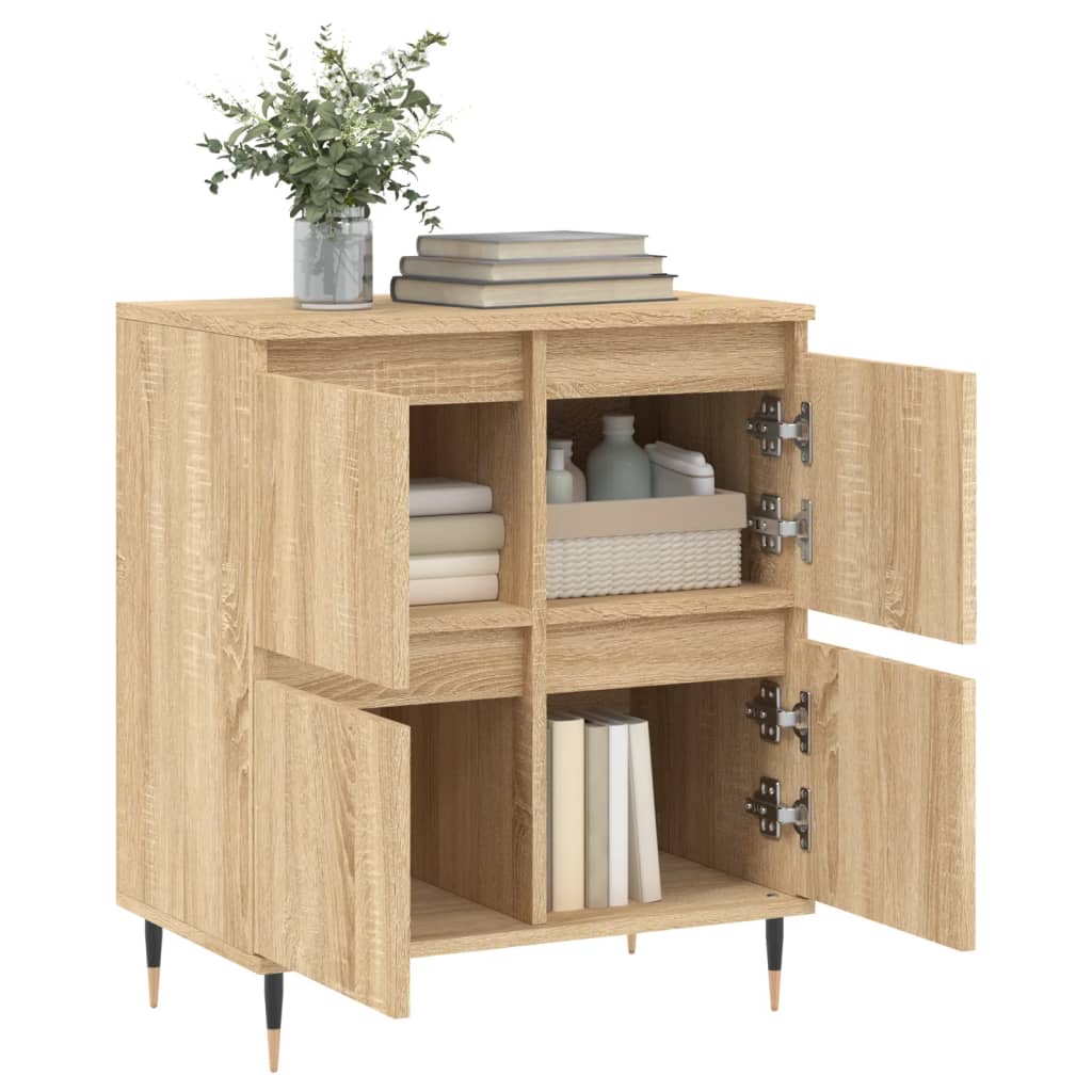 Sideboard Sonoma Oak 60x35x70 cm Engineered Wood