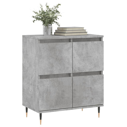 Sideboard Concrete Grey 60x35x70 cm Engineered Wood