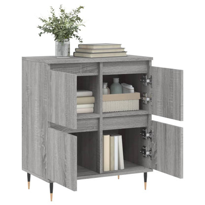 Sideboard Grey Sonoma 60x35x70 cm Engineered Wood