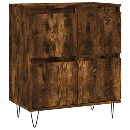 Sideboard Smoked Oak 60x35x70 cm Engineered Wood