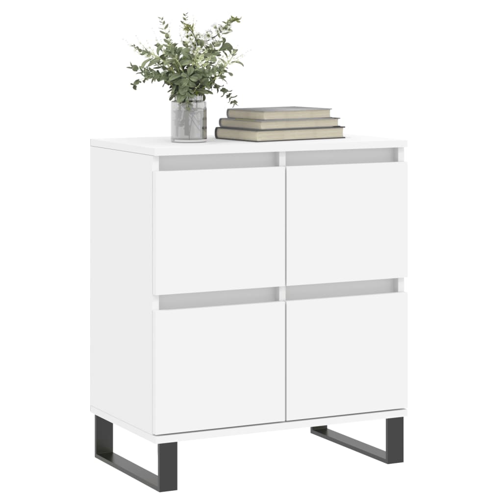 Sideboard White 60x35x70 cm Engineered Wood