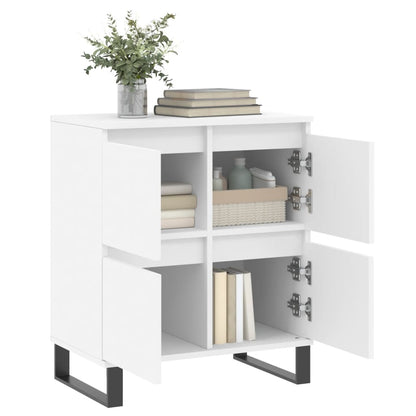 Sideboard White 60x35x70 cm Engineered Wood