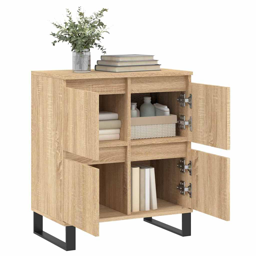 Sideboard Sonoma Oak 60x35x70 cm Engineered Wood