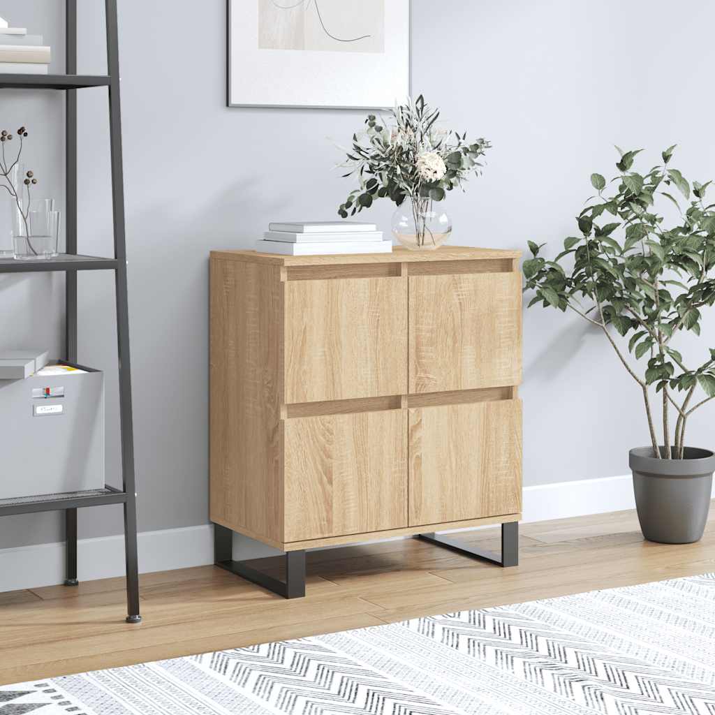 Sideboard Sonoma Oak 60x35x70 cm Engineered Wood