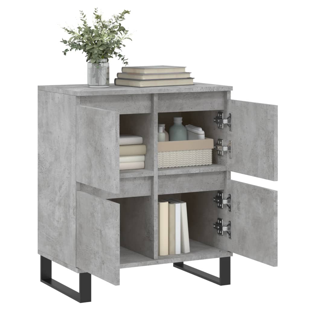 Sideboard | Concrete grey | Engineered wood | Medium | Sideboard