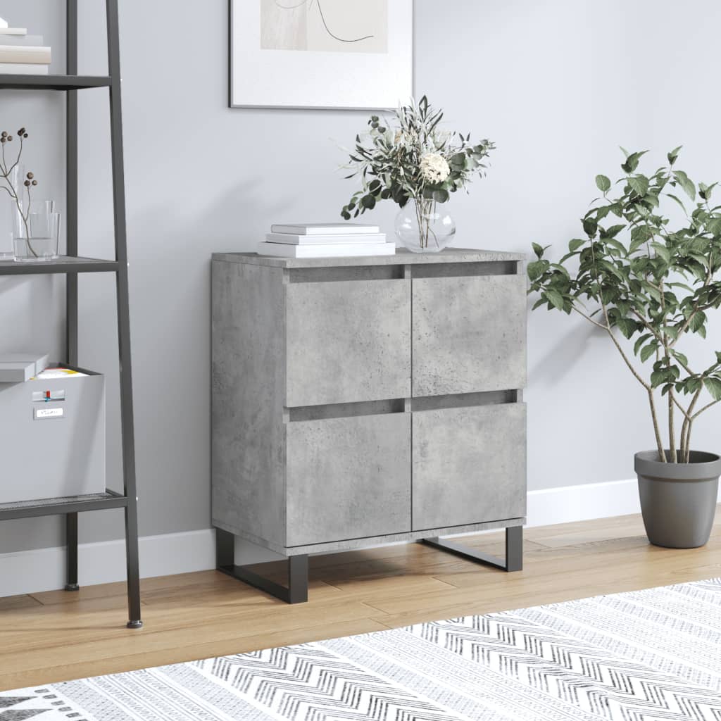 Sideboard | Concrete grey | Engineered wood | Medium | Sideboard
