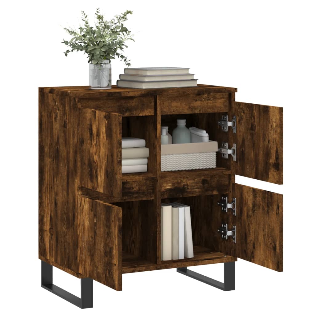 Sideboard | Smoked oak | Engineered wood | Small | Sideboard