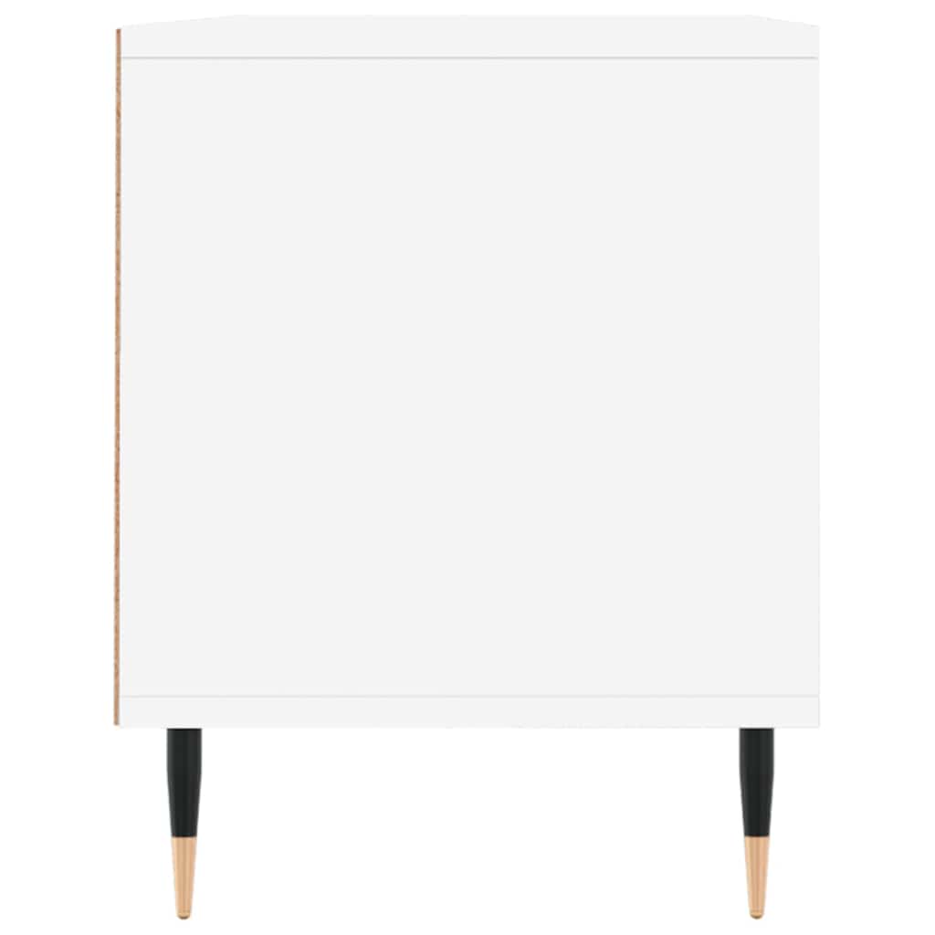 TV Cabinet White 100x34,5x44,5 cm Engineered Wood