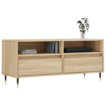 TV Cabinet Sonoma Oak 100x34,5x44,5 cm Engineered Wood