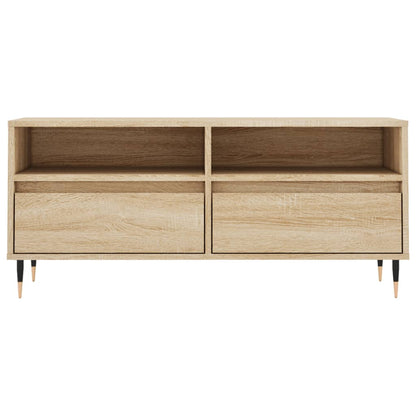 TV Cabinet Sonoma Oak 100x34,5x44,5 cm Engineered Wood