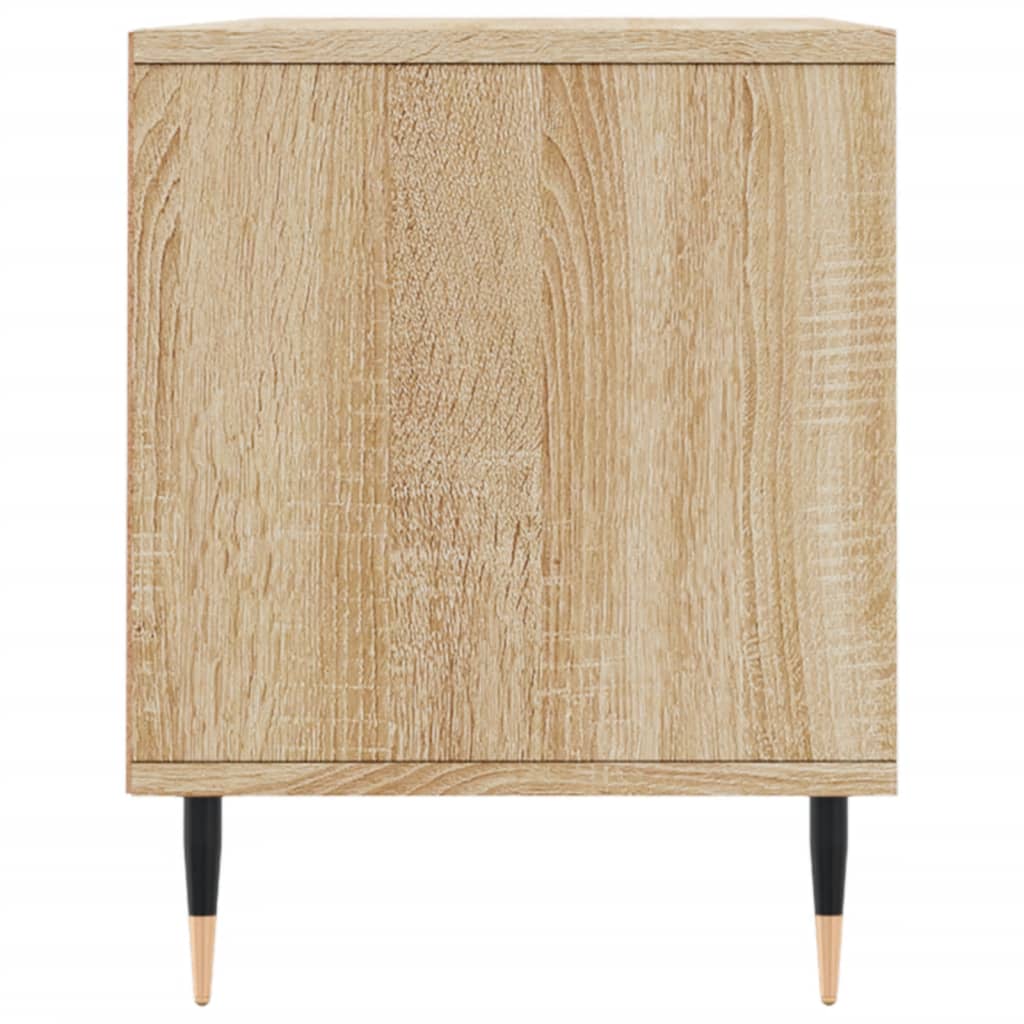 TV Cabinet Sonoma Oak 100x34,5x44,5 cm Engineered Wood