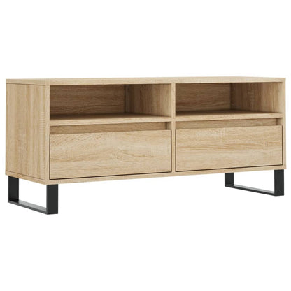 TV Cabinet Sonoma Oak 100x34,5x44,5 cm Engineered Wood