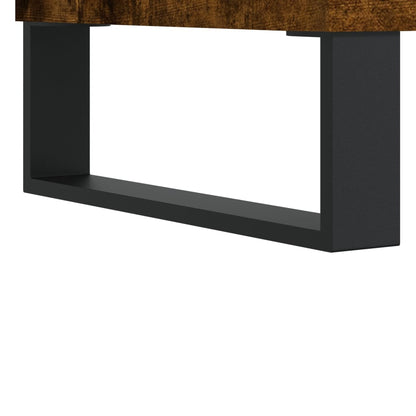 TV Cabinet Smoked Oak 100x34,5x44,5 cm Engineered Wood